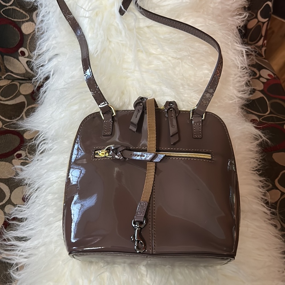 Dooney & Bourke Patent Leather Crossbody Bag - Picture 11 of 14